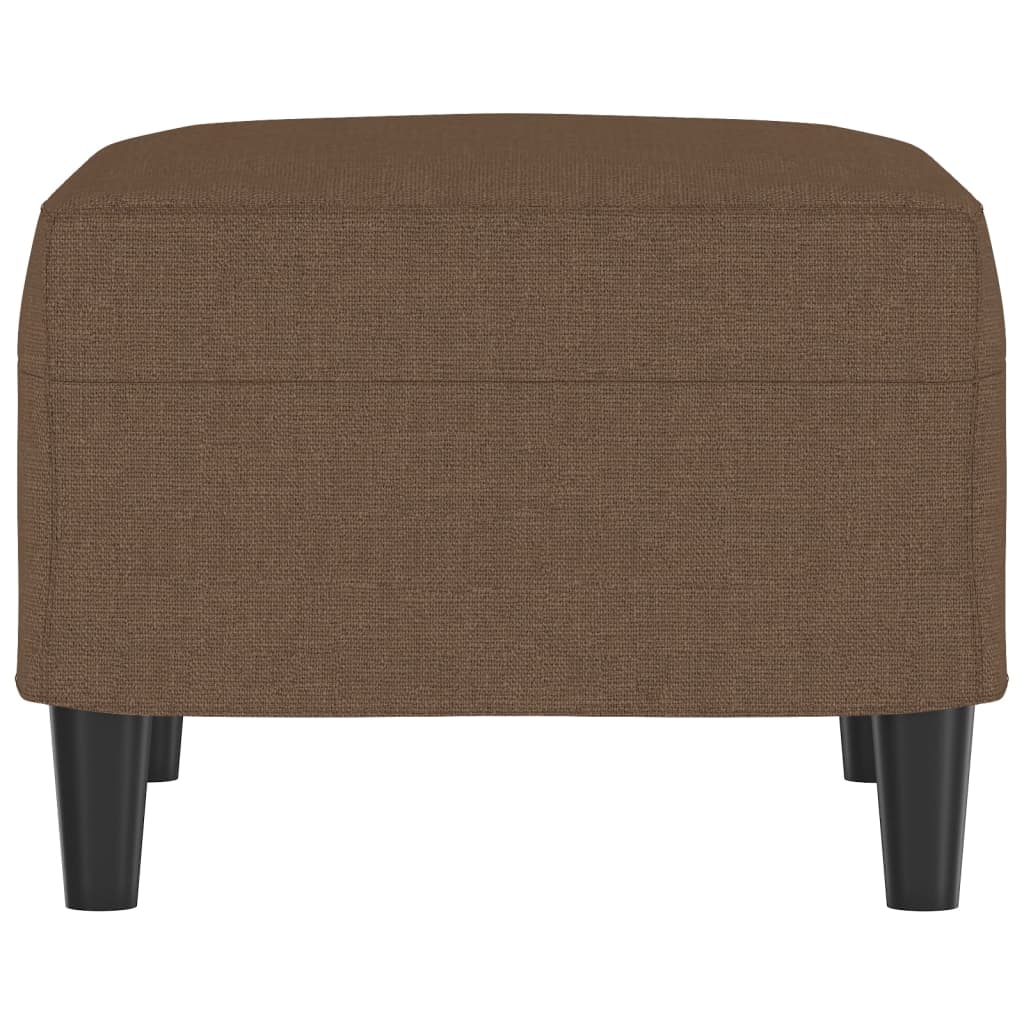 Voetenbank Stof 60 x 50 x 41 cm Bruin