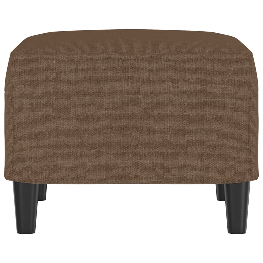 Voetenbank Stof 60 x 50 x 41 cm Bruin