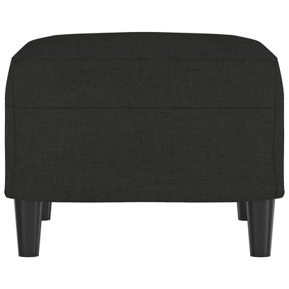 Voetenbank Stof 1 60 x 50 x 41 cm Zwart