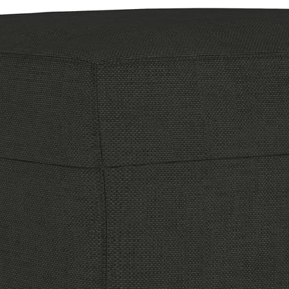 Voetenbank Stof 1 60 x 50 x 41 cm Zwart