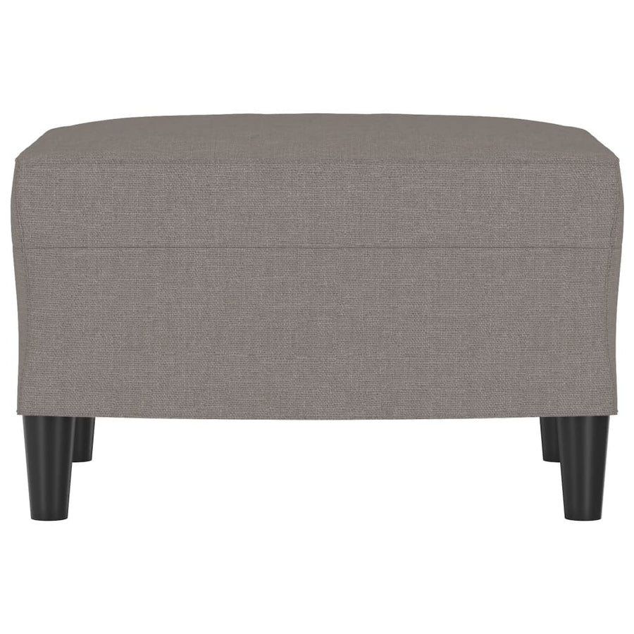 Voetenbank Stof 60 x 50 x 41 cm Taupe