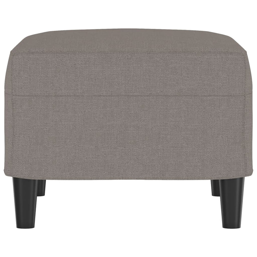 Voetenbank Stof 60 x 50 x 41 cm Taupe