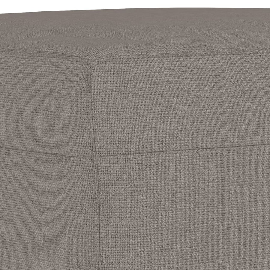 Voetenbank Stof 60 x 50 x 41 cm Taupe