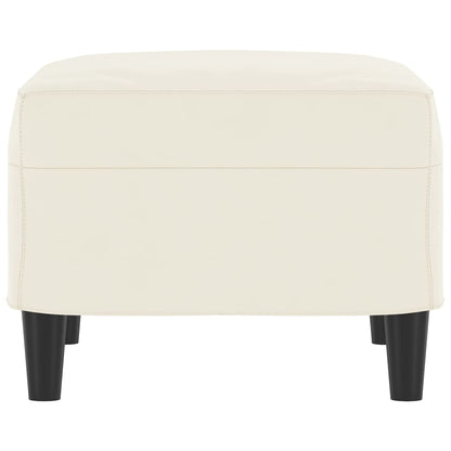 Voetenbank Fluweel Kleurig 1 60 x 50 x 41 cm Crème