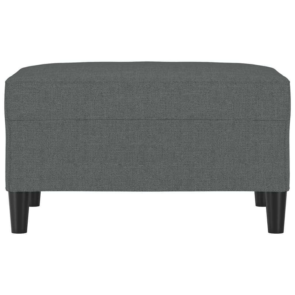 Voetenbank Stof 70 x 55 x 41 cm Donkergrijs