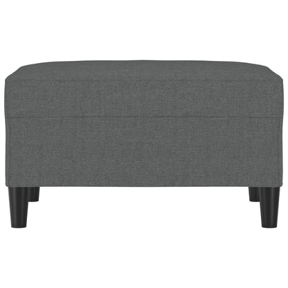Voetenbank Stof 70 x 55 x 41 cm Donkergrijs