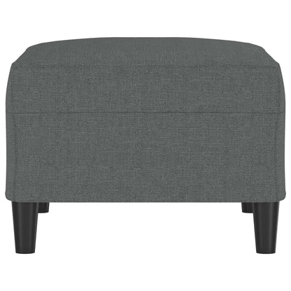 Voetenbank Stof 70 x 55 x 41 cm Donkergrijs