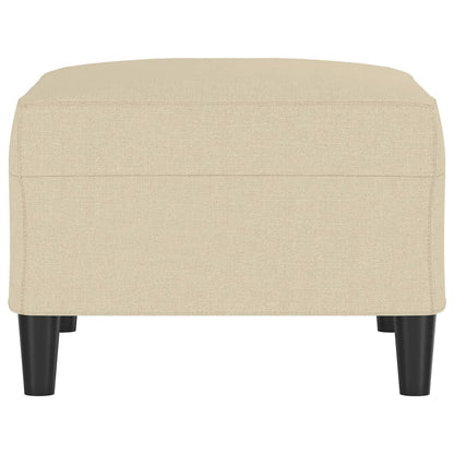Voetenbank 70X55X41 Cm Stof Crèmekleurig