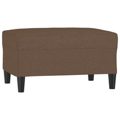 Voetenbank Stof 70 x 55 x 41 cm Bruin