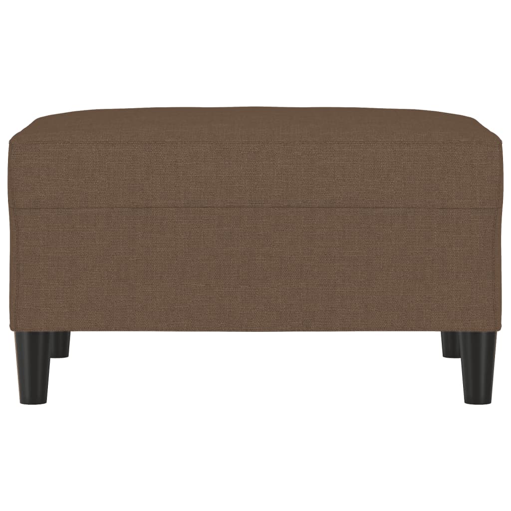 Voetenbank Stof 70 x 55 x 41 cm Bruin