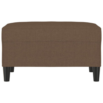 Voetenbank Stof 70 x 55 x 41 cm Bruin