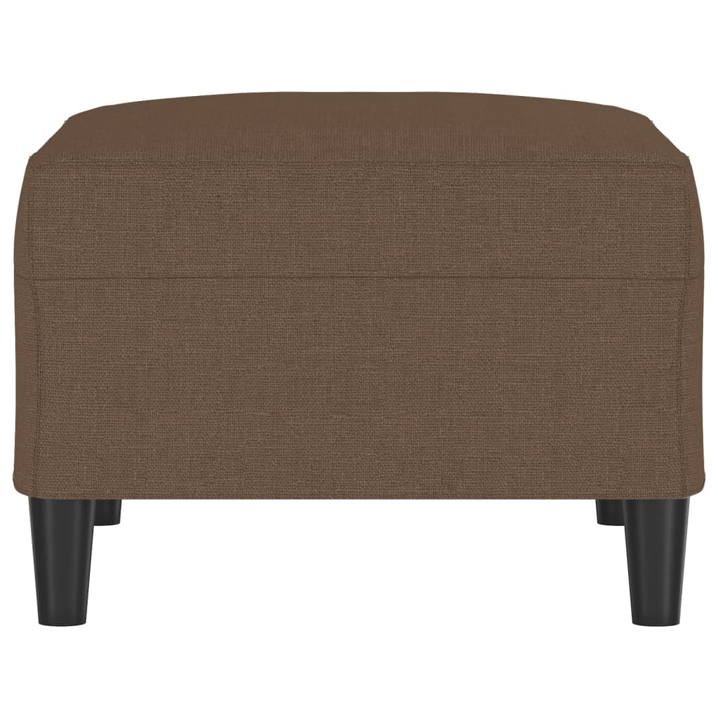 Voetenbank Stof 70 x 55 x 41 cm Bruin