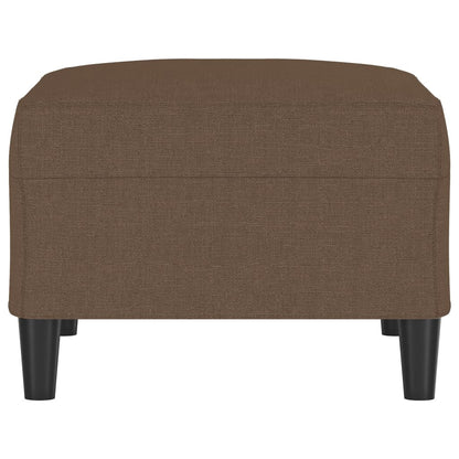 Voetenbank Stof 70 x 55 x 41 cm Bruin