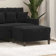 Footstool 70x55x41 cm velvet black