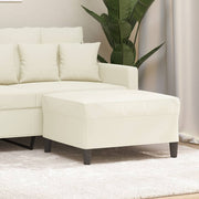 Footstool 70x55x41 cm velvet cream