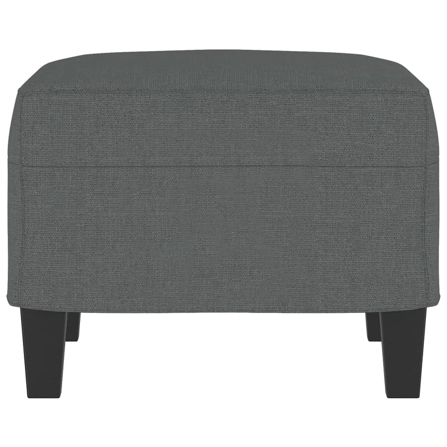 Voetenbank 60X50X41 Cm Stof Donkergrijs