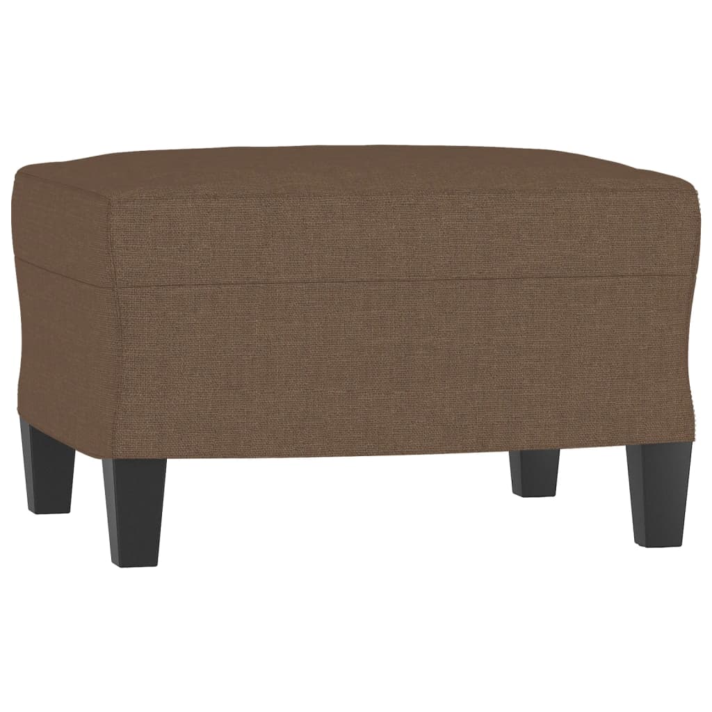 Voetenbank 60X50X41 Cm Stof Bruin