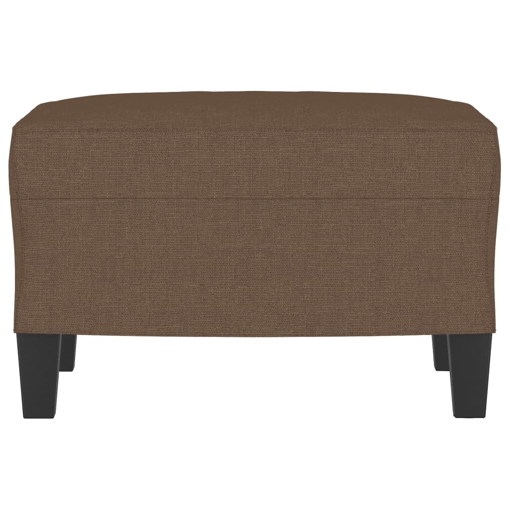 Voetenbank 60X50X41 Cm Stof Bruin