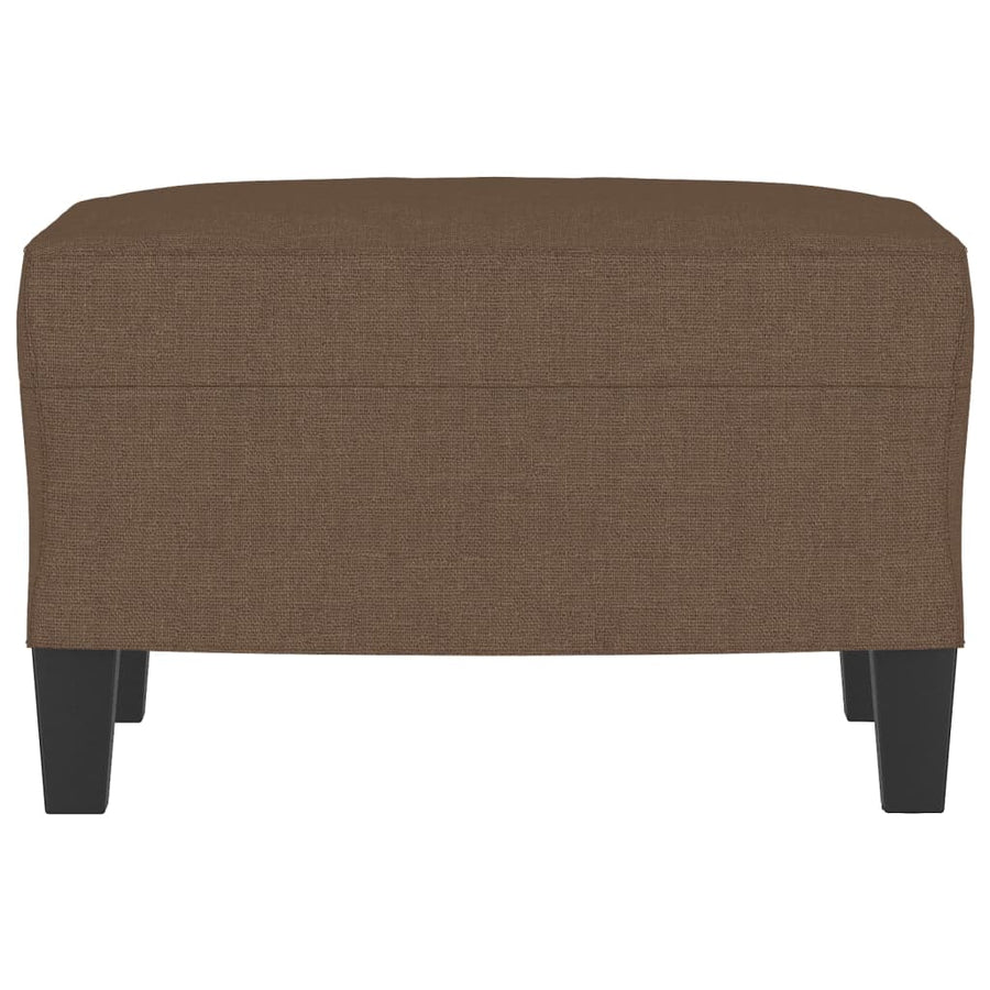 Voetenbank 60X50X41 Cm Stof Bruin