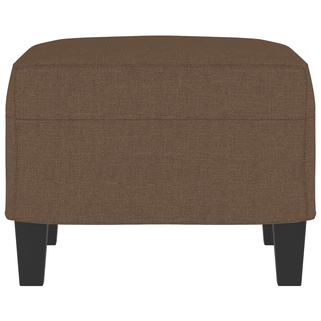 Voetenbank 60X50X41 Cm Stof Bruin