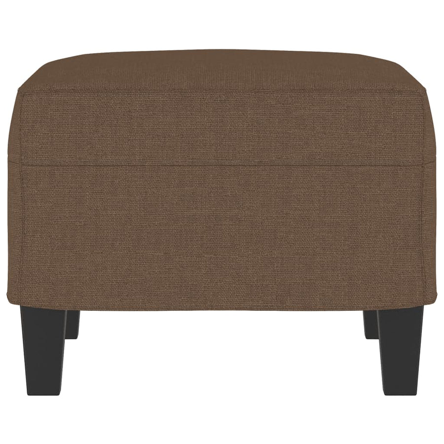 Voetenbank 60X50X41 Cm Stof Bruin