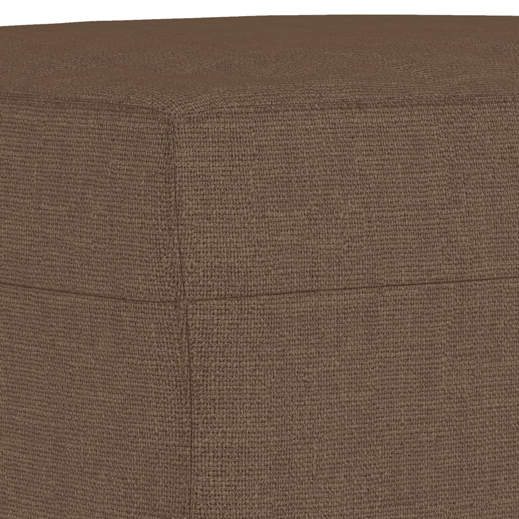 Voetenbank 60X50X41 Cm Stof Bruin
