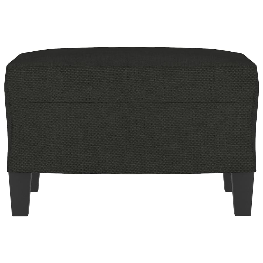 Voetenbank 60X50X41 Cm Stof Zwart