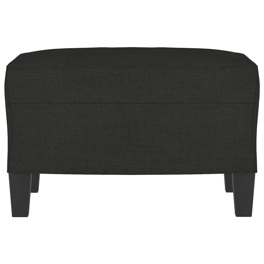 Voetenbank 60X50X41 Cm Stof Zwart