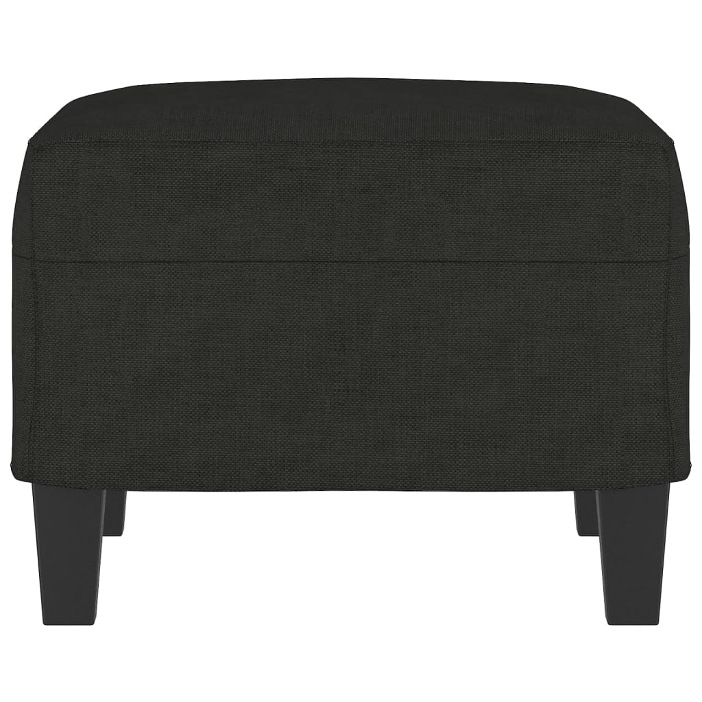 Voetenbank 60X50X41 Cm Stof Zwart