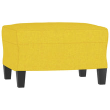 Voetenbank 60X50X41 Cm Stof Geel