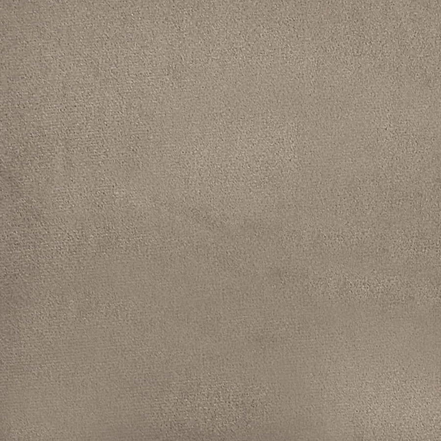Voetenbank Microvezelstof 60 x 50 x 41 cm Taupe