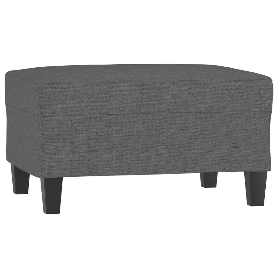 Voetenbank Stof 1 70 x 55 x 41 cm Donkergrijs