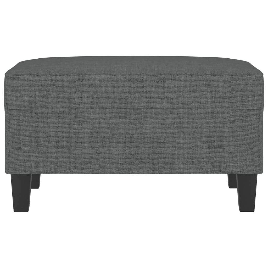 Voetenbank Stof 1 70 x 55 x 41 cm Donkergrijs