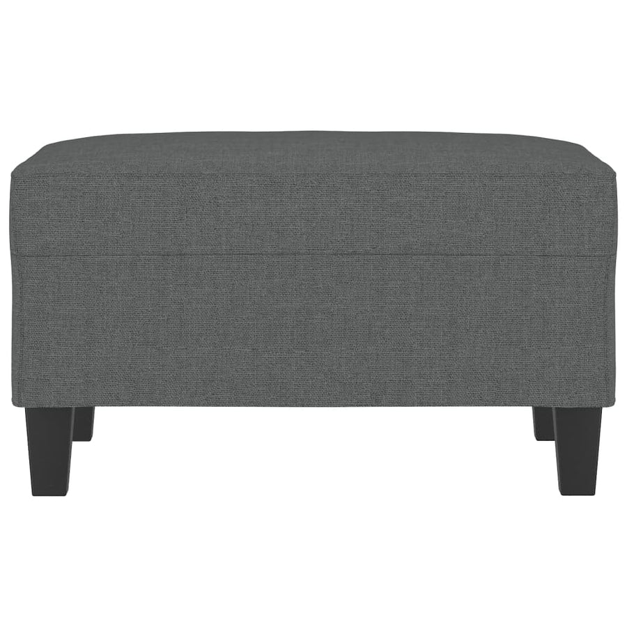 Voetenbank Stof 1 70 x 55 x 41 cm Donkergrijs