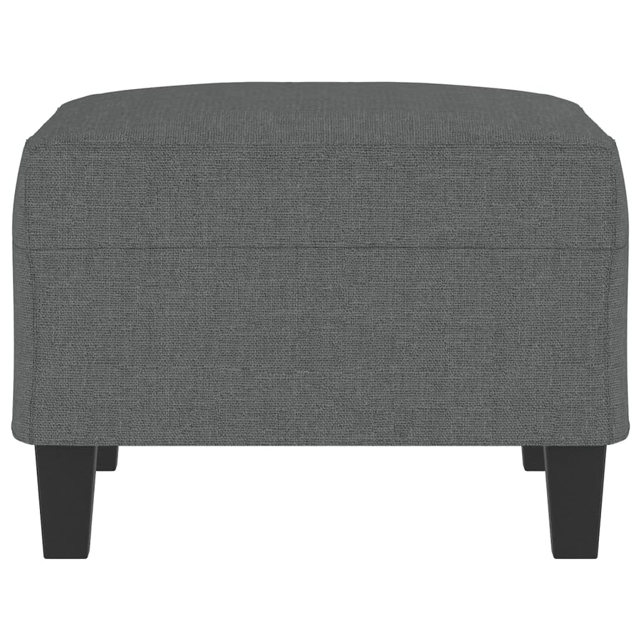 Voetenbank Stof 1 70 x 55 x 41 cm Donkergrijs
