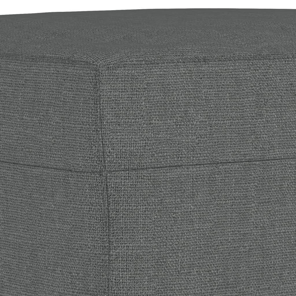 Voetenbank Stof 1 70 x 55 x 41 cm Donkergrijs