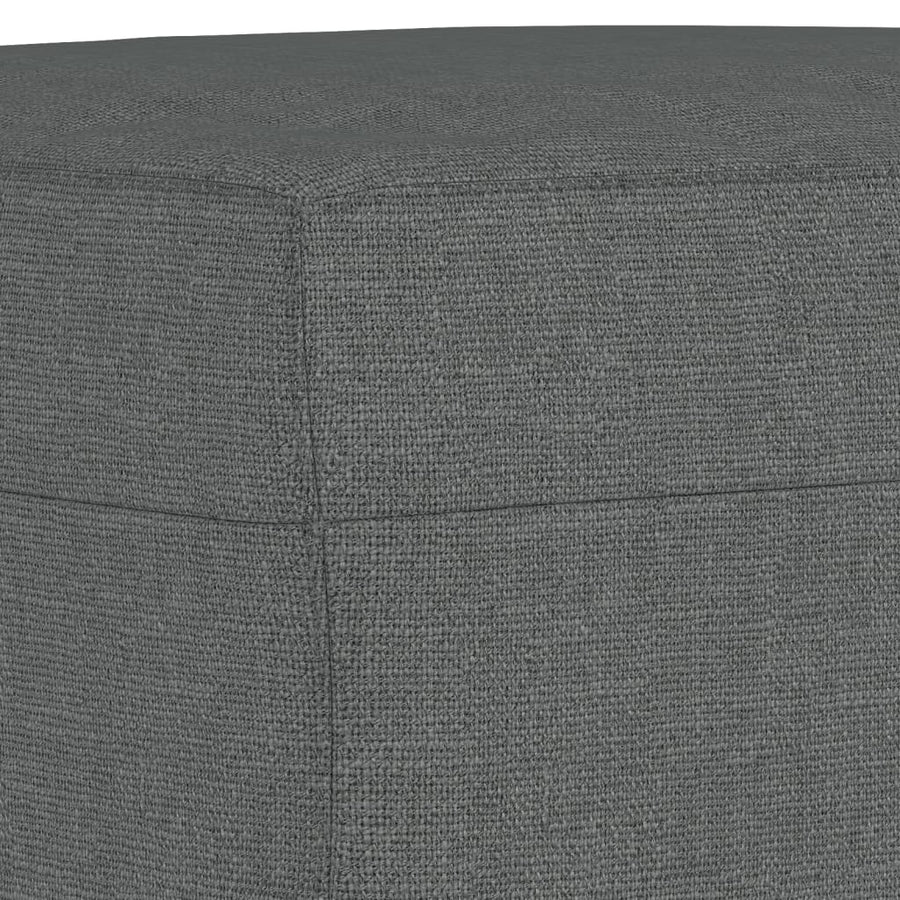 Voetenbank Stof 1 70 x 55 x 41 cm Donkergrijs