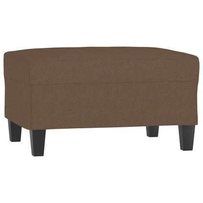 Voetenbank 70X55X41 Cm Stof Bruin