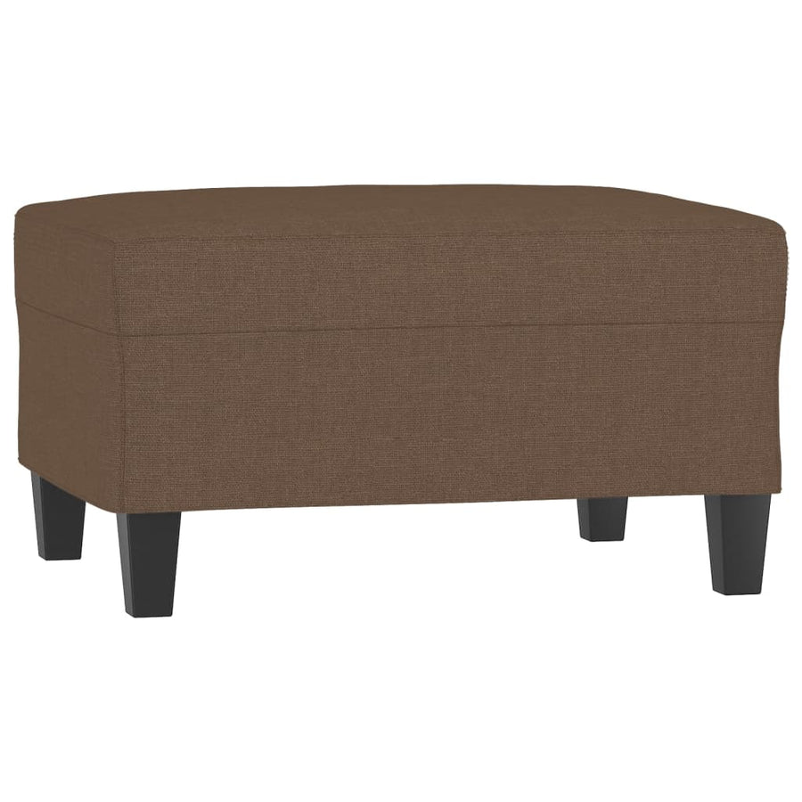 Voetenbank 70X55X41 Cm Stof Bruin