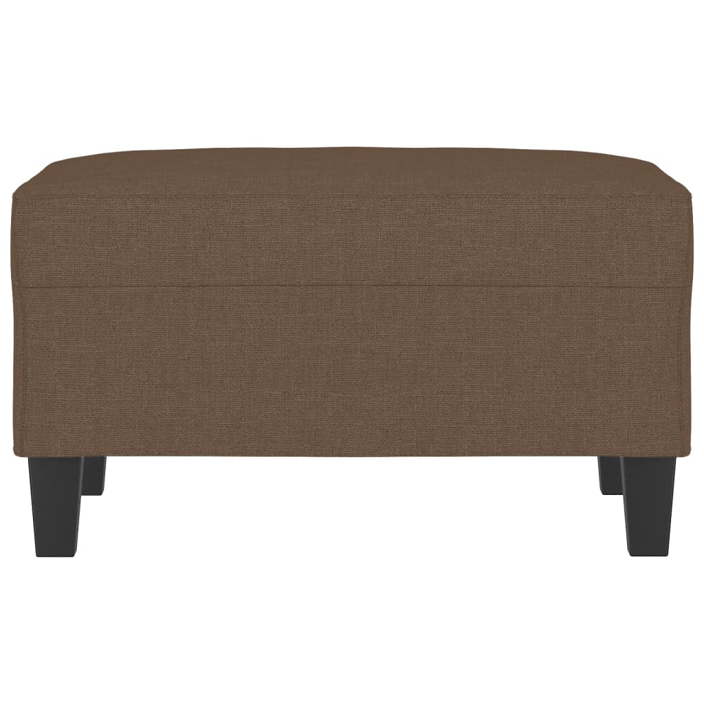 Voetenbank 70X55X41 Cm Stof Bruin