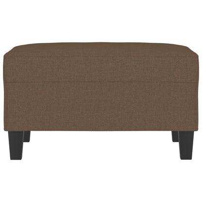 Voetenbank 70X55X41 Cm Stof Bruin