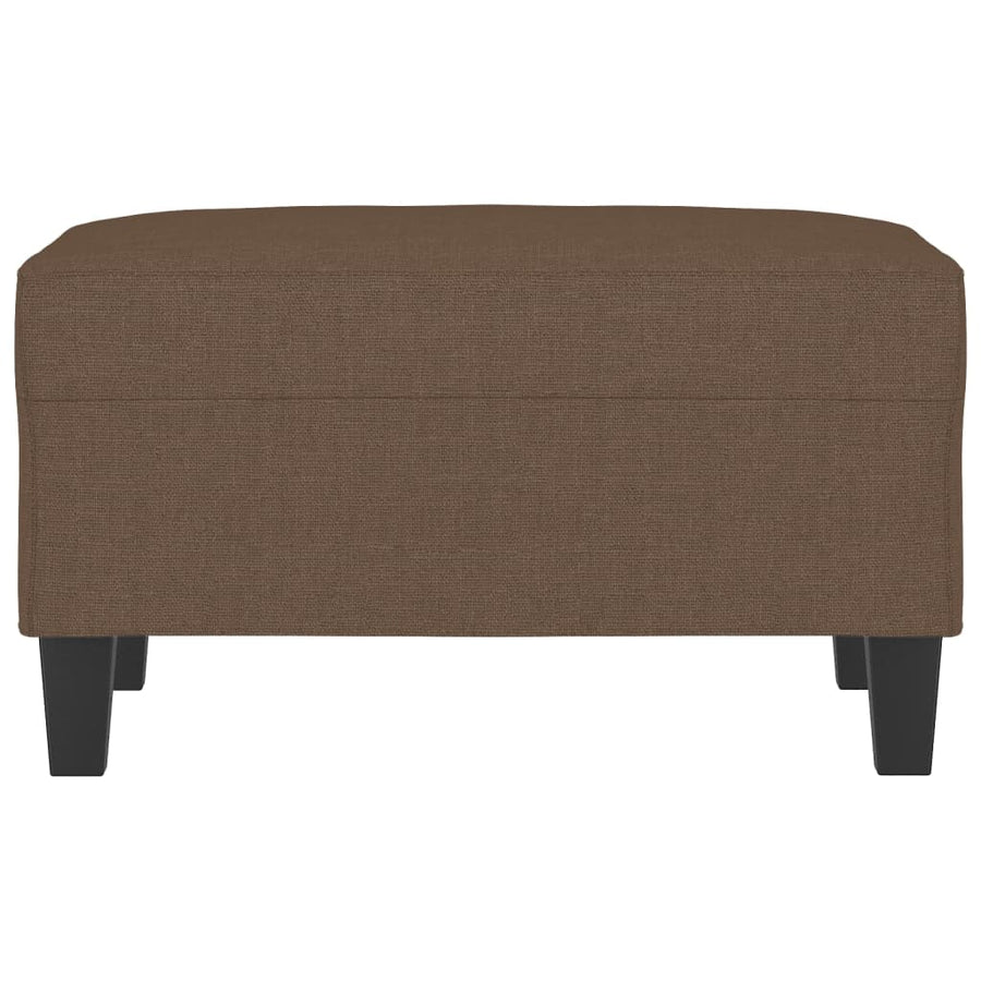 Voetenbank 70X55X41 Cm Stof Bruin