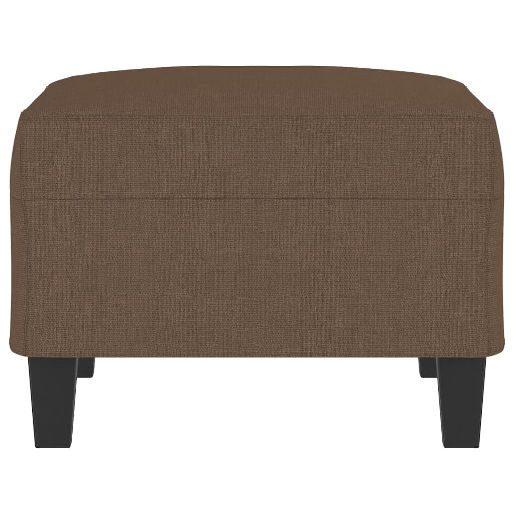 Voetenbank 70X55X41 Cm Stof Bruin