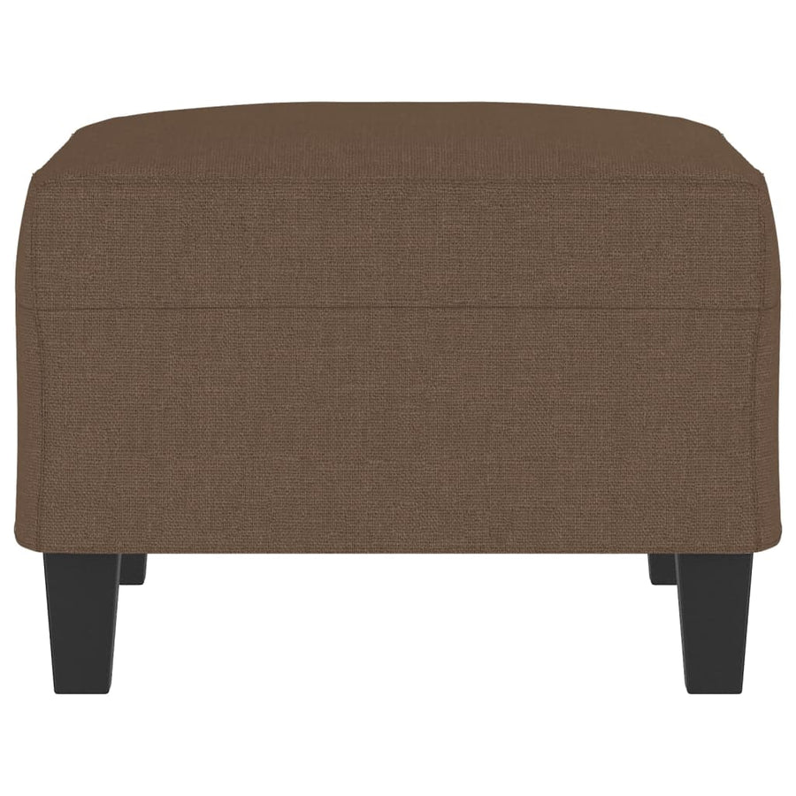 Voetenbank 70X55X41 Cm Stof Bruin