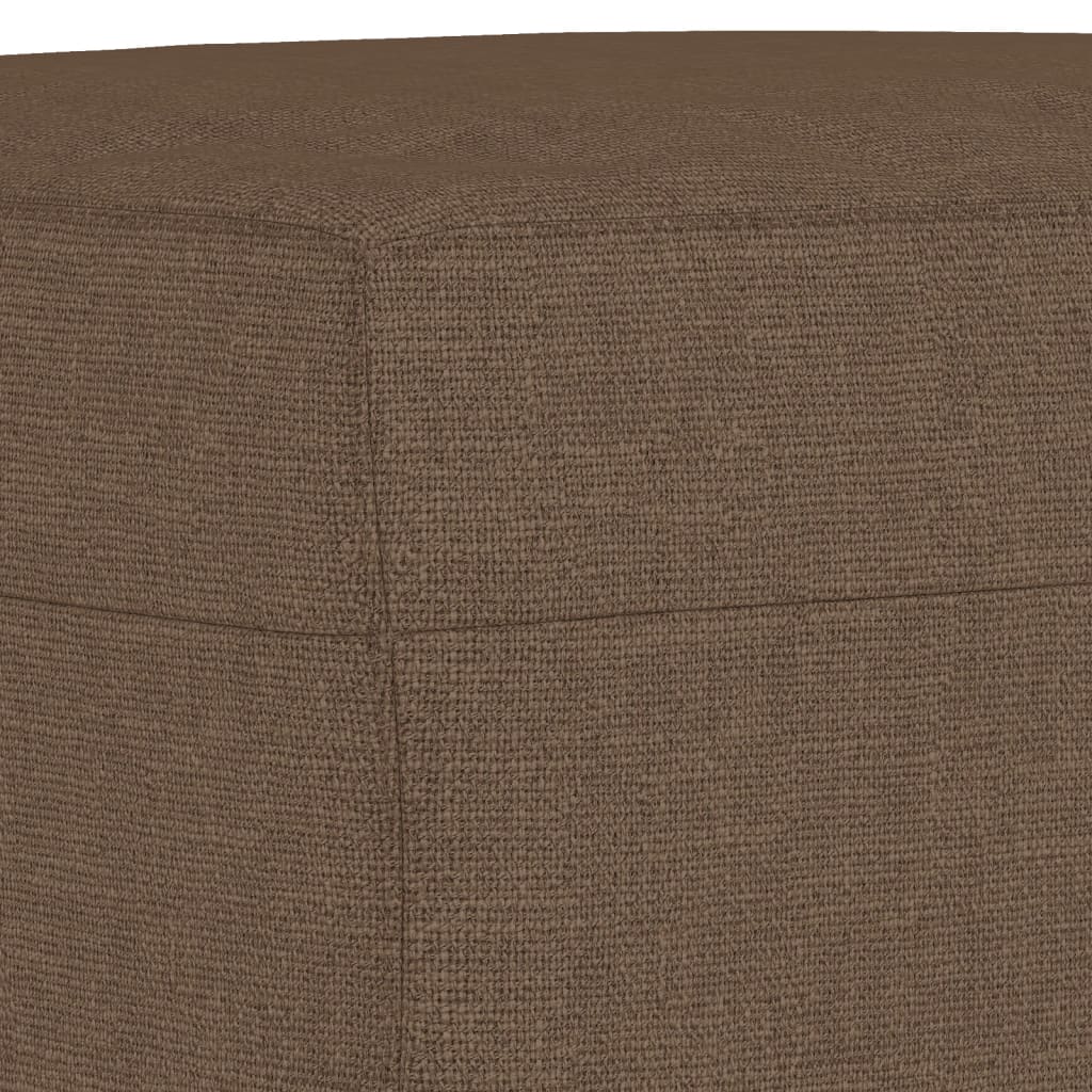 Voetenbank 70X55X41 Cm Stof Bruin