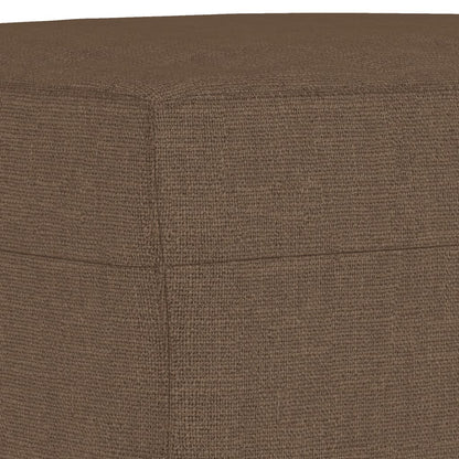 Voetenbank 70X55X41 Cm Stof Bruin