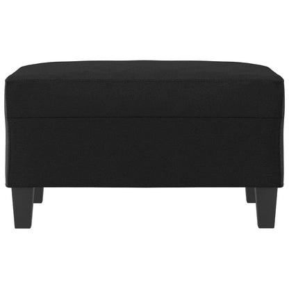 Voetenbank 70X55X41 Cm Kunstleer Zwart