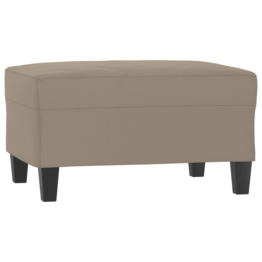 Voetenbank 70X55X41 Cm Microvezelstof Taupe