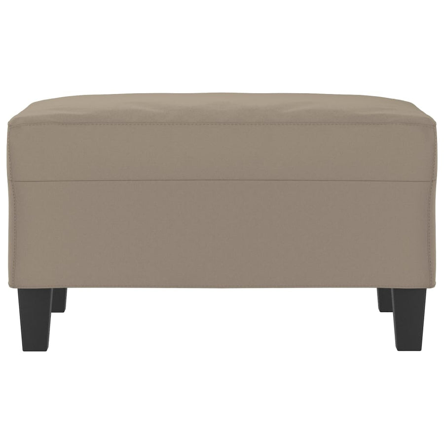 Voetenbank 70X55X41 Cm Microvezelstof Taupe