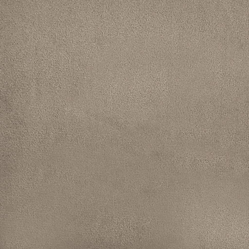 Voetenbank 70X55X41 Cm Microvezelstof Taupe